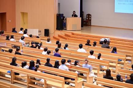 【昨年の様子】 卒業生が語る「私の尚絅生活」