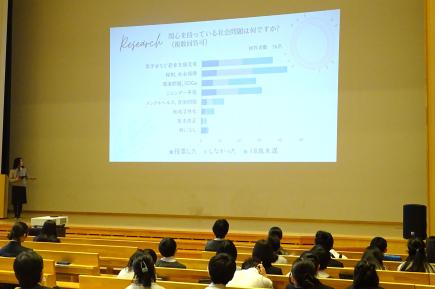 過去のPBLフェスタでの発表の様子