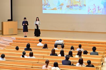 在校生による中学校・学校行事の紹介