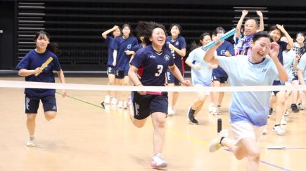 部活対抗リレー、優勝は…