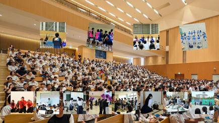 昨年度の「部活編」の様子