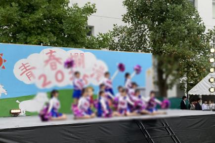 大きな拍手、声援をいただきました！