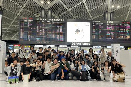 成田空港からいよいよハワイへ（日付変更線を跨ぐのは初の体験）
