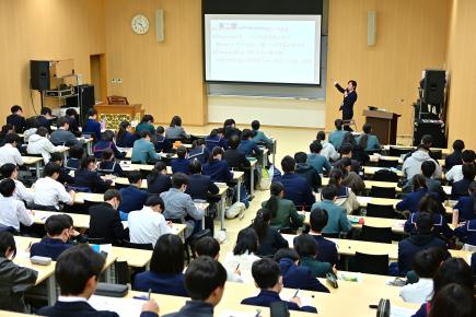 昨年度の様子、入試対策講座「英語」