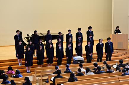 ３年生によるクラス礼拝