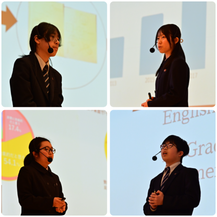 ３年生によるPBL発表