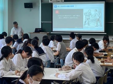 昨年度の体験授業＜社会＞